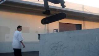 front side flip the drop