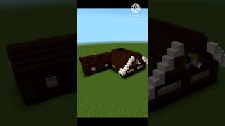 Minecraft Wooden House 🏠🏡#shortvideo #minecraft