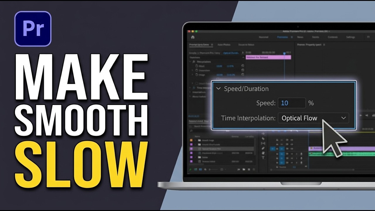 How to Make Smooth Slow Motion in Premiere Pro 2026 (EASILY!!!) - YouTube