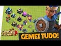 CV13 MAX! NOVO HEROI MAX! YETI MAX! GEMEI TODA A NOVA ATUALIZAÇÃO DO CLASH OF CLANS