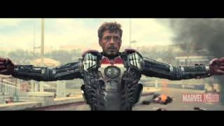 Iron Man Mark 5 Suit Up - With 
