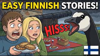Learn Finnish: A Romantic Picnic Date 🧺 (Slow Story A2-B1) screenshot 3