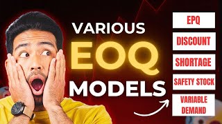 Explained Economic Order Quantity Models Eoq Model With Shortage, Eoq Model With Quantity Discount