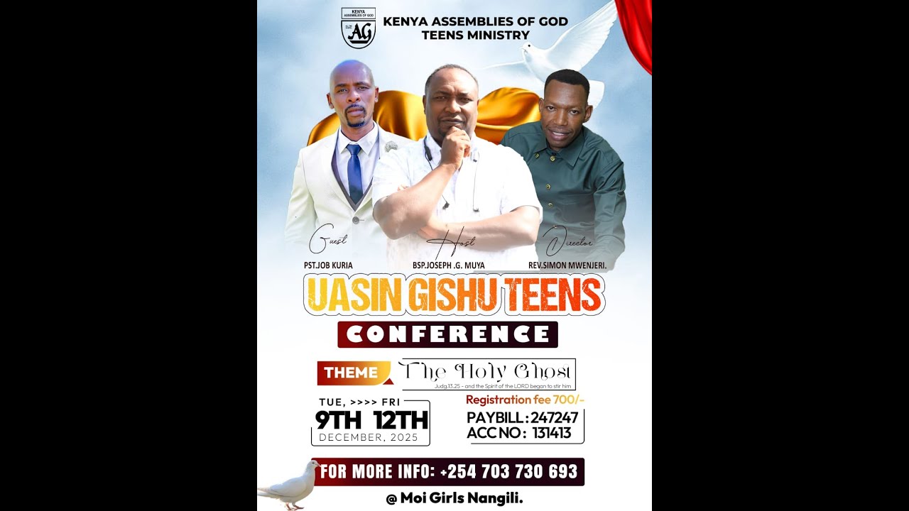 2025 UASIN GISHU TEENS CONFERENCE || DAY 2  COMMISSIONING SERVICE