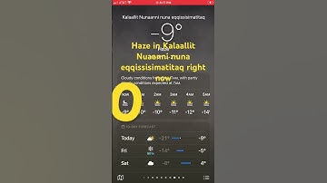 Weather animations Haze night