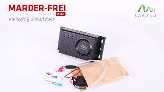 Marder-Frei Dual Mobil Oder Am Auto Marder Mit Ultraschall Blitzlicht Vertreiben