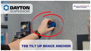 Dayton T6B Tilt Up Brace Anchor For Concrete Construction