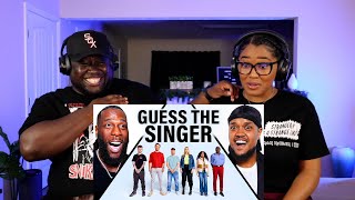 Kidd and Cee Reacts To GUESS THE SINGER FT BURNA BOY (Beta Squad)