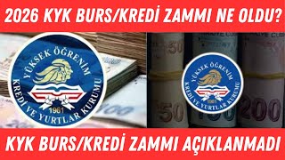 2026 Kyk Burs Zammi Ne Oldu? Kyk Burskredi̇ Zammi Neden Açiklanmadi?