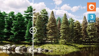 Randomise Tree and Leaf Colors using Corona Multi Maps screenshot 4