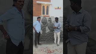 Customer Review For Tirunelveli Vel Mayil Art | Arun Sirpi #muralproject #architecture #painting