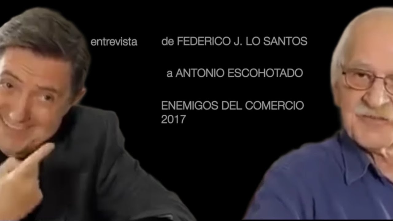Entrevista completa (I, II y III) de Jiménez Losantos sobre la trilogía de Los enemigos del comercio
