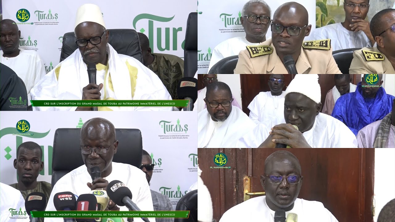 Cérémonie d’ouverture du CRD sur l’inscription du Grand Magal de Touba à l’UNESCO
