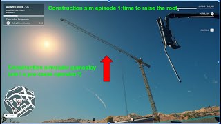 construction simulator tower crane gameplay screenshot 5