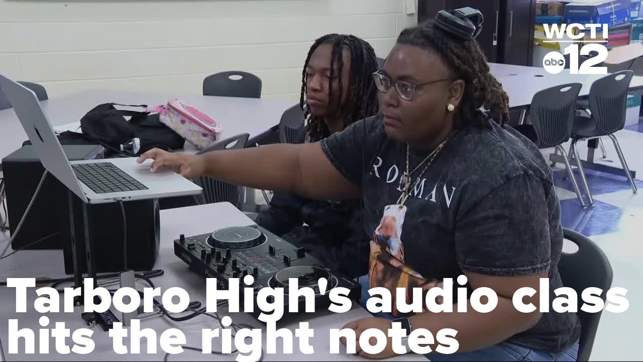 Tarboro High's audio class hits the right notes, teaching students to be DJs and musicians