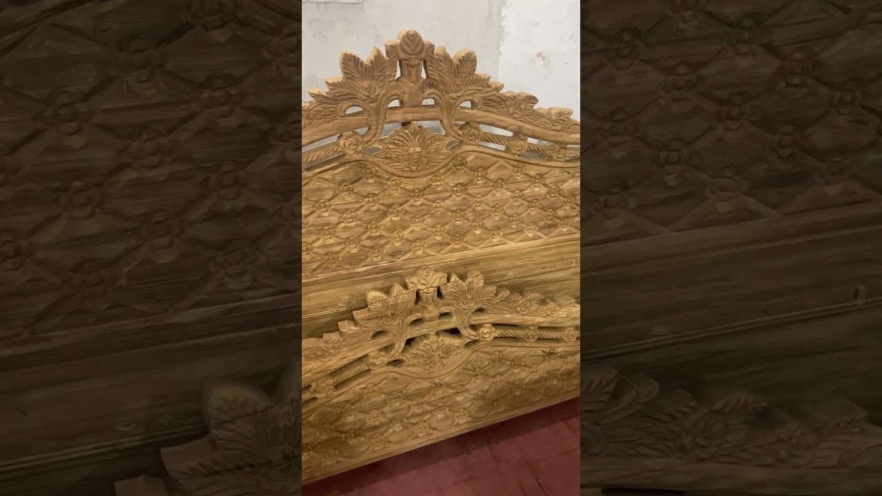Chittagong Teak Wood Bed