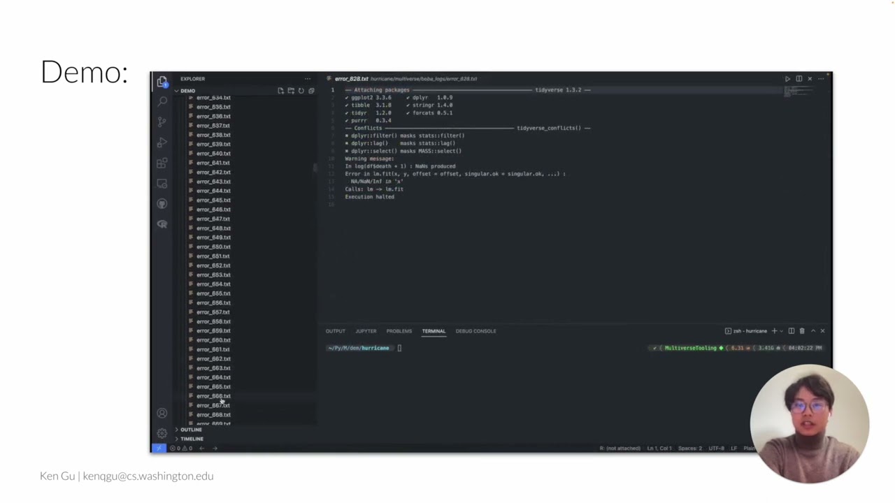 Understanding and Supporting Debugging Workflows in Multiverse Analysis