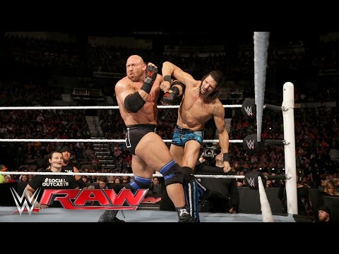 Ryback vs. Adam Rose: Raw, February 29, 2016