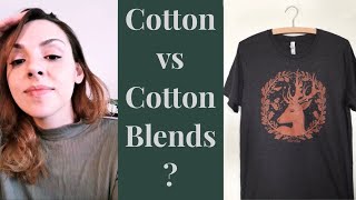 Tri-blend vs Cotton vs Poly-Cotton Blend | What material are t shirts made of  ?