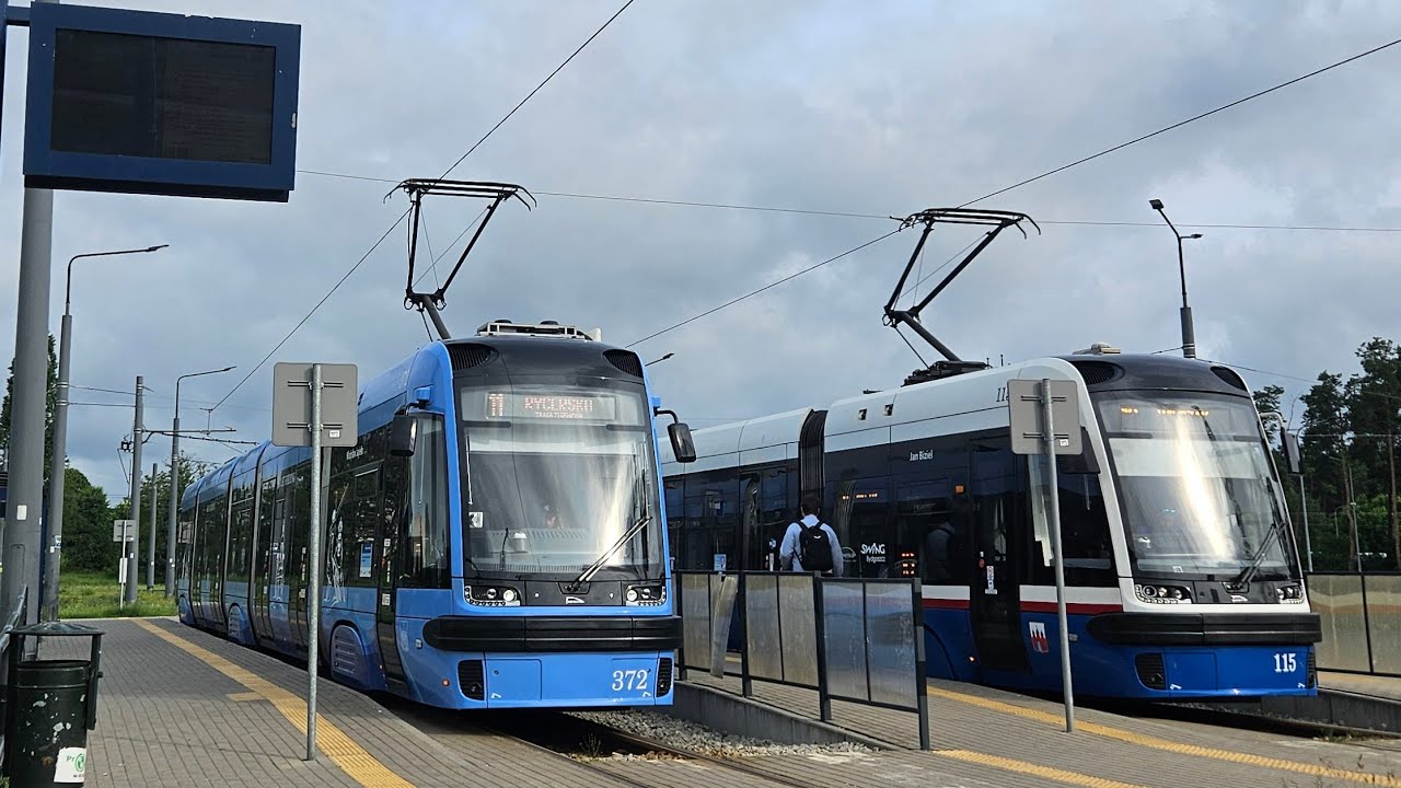 MZK Bydgoszcz - linia 11 | Pesa Swing 122NaB #372