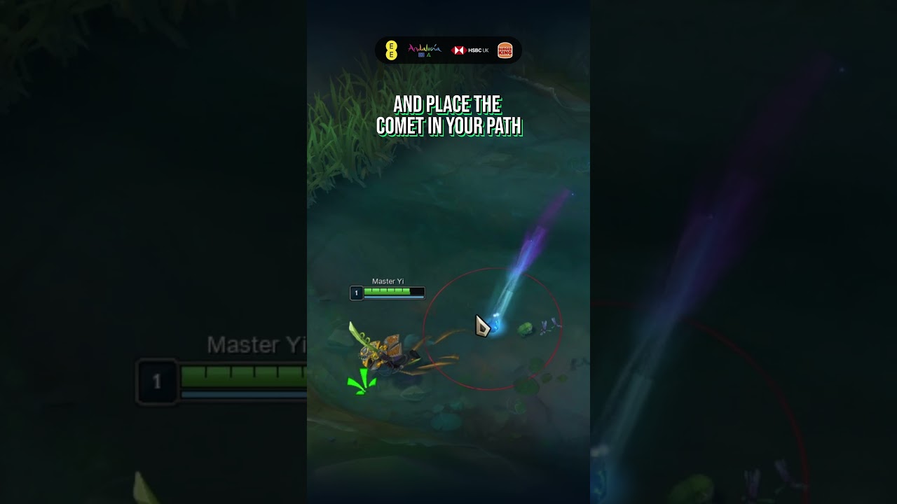 You can dodge comet that easily?? 