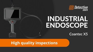 Industrial endoscope – Coantec X5 - great image quality, 360° view, Wifi  connection