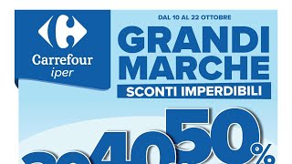 volantino CARREFOUR IPER HAPPY HALLOWEEN dal 10 al 22 ottobre 2025 #anteprimissima