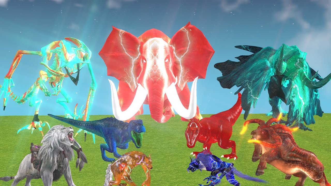 Incredible Animals Race vs Dinosaurs vs Prehistoric Mammals Speed Race Run: Who Will Win?ARBS #2026