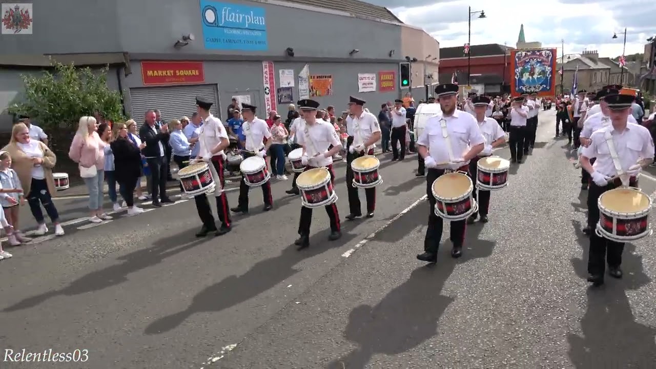 Ahoghill L.S.O.W. (No.10) @ Central Scottish 12th ~ Evening District Parade ~ Airdrie 06/07/24 (4K)