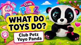 Club Petz Yoyo Panda Interactive Toy Moving Sounds Soft Toy Plush IMC Toys screenshot 4