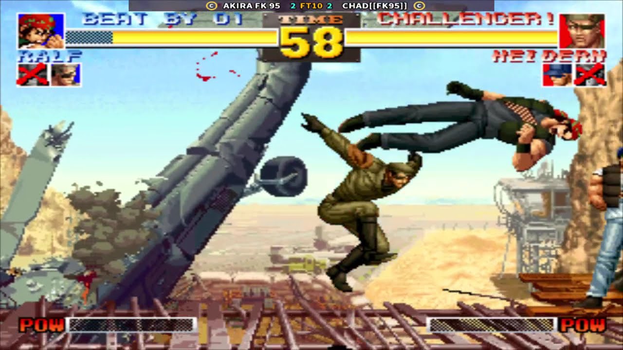 KOF '95 AKIRA FK 95 (BR) Vs CHAD[[FK95]] (BR) || Play date 17 Feb 26