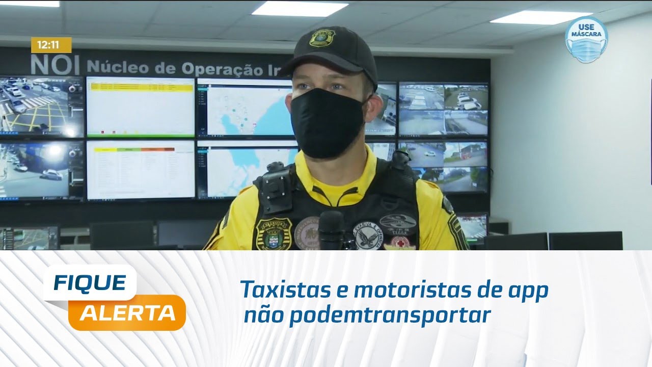 Taxistas e motoristas de app não podem transportar passageiros no banco do carona