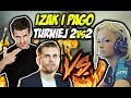 IZAK I PAGO VS PRO ZAWODNICZKI CS:GO W TURNIEJU 2vs2 Z PULĄ 20.000$ - CSGO BEST MOMENTS