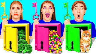 Los De Mysterie-Uitdaging Van 1000 Sleutels Op Epische Voedselstrijd Hahanom Top Challenges