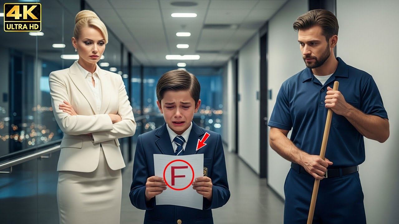 Billionaire’s Son Failed Every Test — Until the Single‑dad Janitor Taught Him One Secret