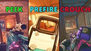 When To PEEK, PREFIRE, CROUCH in Rainbow Six Siege