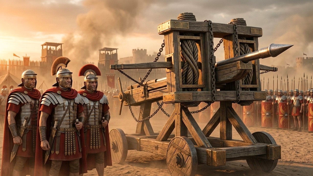 Proč se Římovi Nepřátelé Báli Této Zbraně Víc Než Legií | BALLISTA