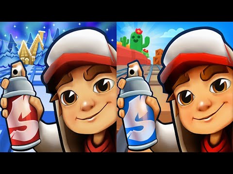 Subway Surfers North Pole 2025 X Brawl Stars 2025 Map Comparison