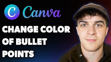 How to Change the Color of Bullet Points in Canva (Full 2025 Guide)