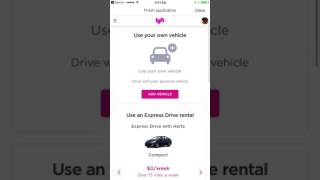 Lyft Driver App Initial Screens screenshot 4
