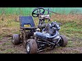 4WD MINI KART FINALLY DRIVES!! + FULL SEND!! / Focus Power Wheels Build Part 4