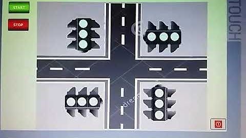 Cruce con semáforos en tiaportal