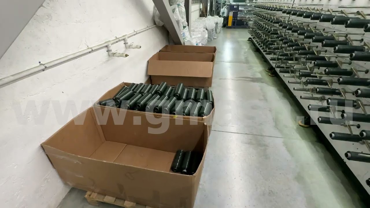 Плоскощелевой экструдер ПЭ нитей для ткацкого станка по плетению затеняющей сетки