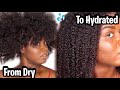 Wash routine | how to hydrate high porosity hair ft Shea Moisture Intense Hydration line