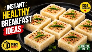 Instant Healthy Breakfast Ideas | Easy Breakfast Recipe | Kids Lunchbox | Tiffin Recipes | Nashta