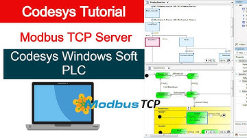 Codesys Modbus TCP Server on Windows Soft PLC