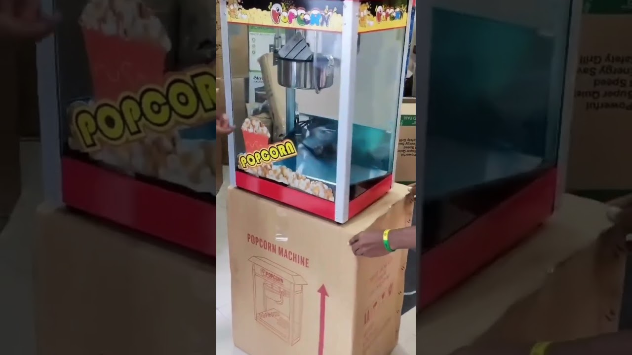 Ofa New  Popcorn  Machine (Inatumia Umeme)Ni Imara Sana