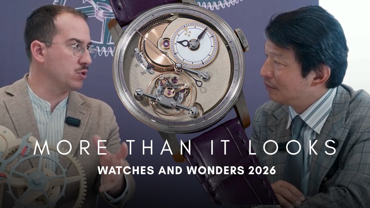 Mathieu Cleguer for Watches & Wonders 2026: A New Voice Rethinking the Natural Escapement - YouTube - Revolution Watch