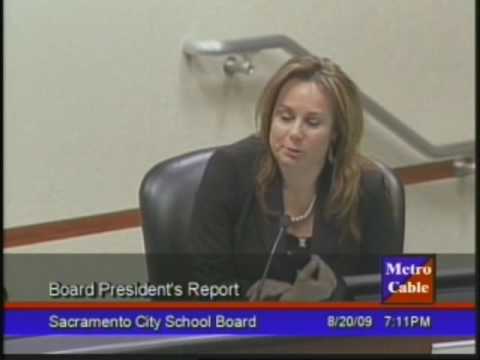 SCUSD Board Says Thank you to Interim Superintendent Susan Miller