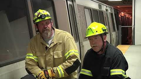 Tech Rescue: Victim Pinned on Rail Platform